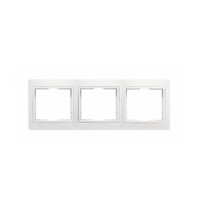 Рамка 3-м горизонт бел Венера Smartbuy SBE-01W-00-FR-3