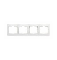 Рамка 4-м горизонт бел Венера Smartbuy SBE-01W-00-FR-4