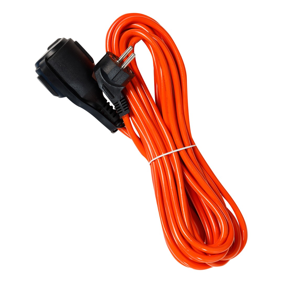 Удлинитель Smartbuy SBE-16-1-40-F силовой c вилкой и розеткой (1 гнездо 2Р+РЕ/7метров 10А/2.2КВт IP44)