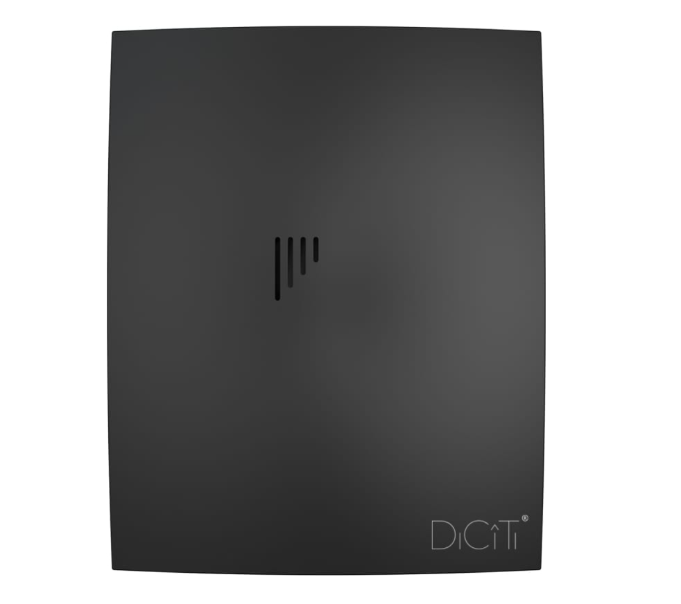 Вентилятор накладной обр. клапан D 100 BREEZE 4C Matt Black