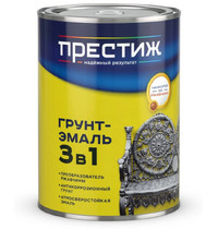 Грунт-эмаль 3 в 1 Престиж Ю503 (быстросохнущая желтая 0,9)