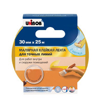 Скотч малярный 48 мм*25м Unibob
