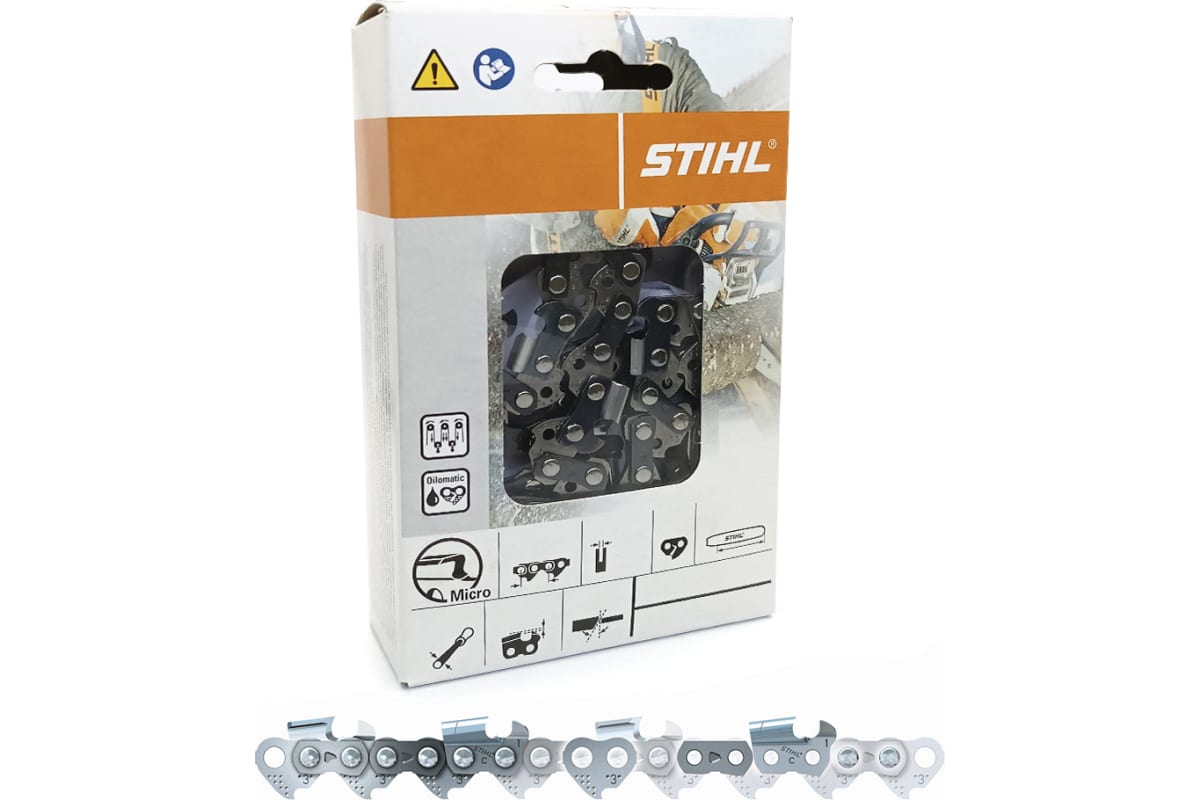 Цепь STIHL Rapid Micro (26 RM) 62 звена 3686-006-0062