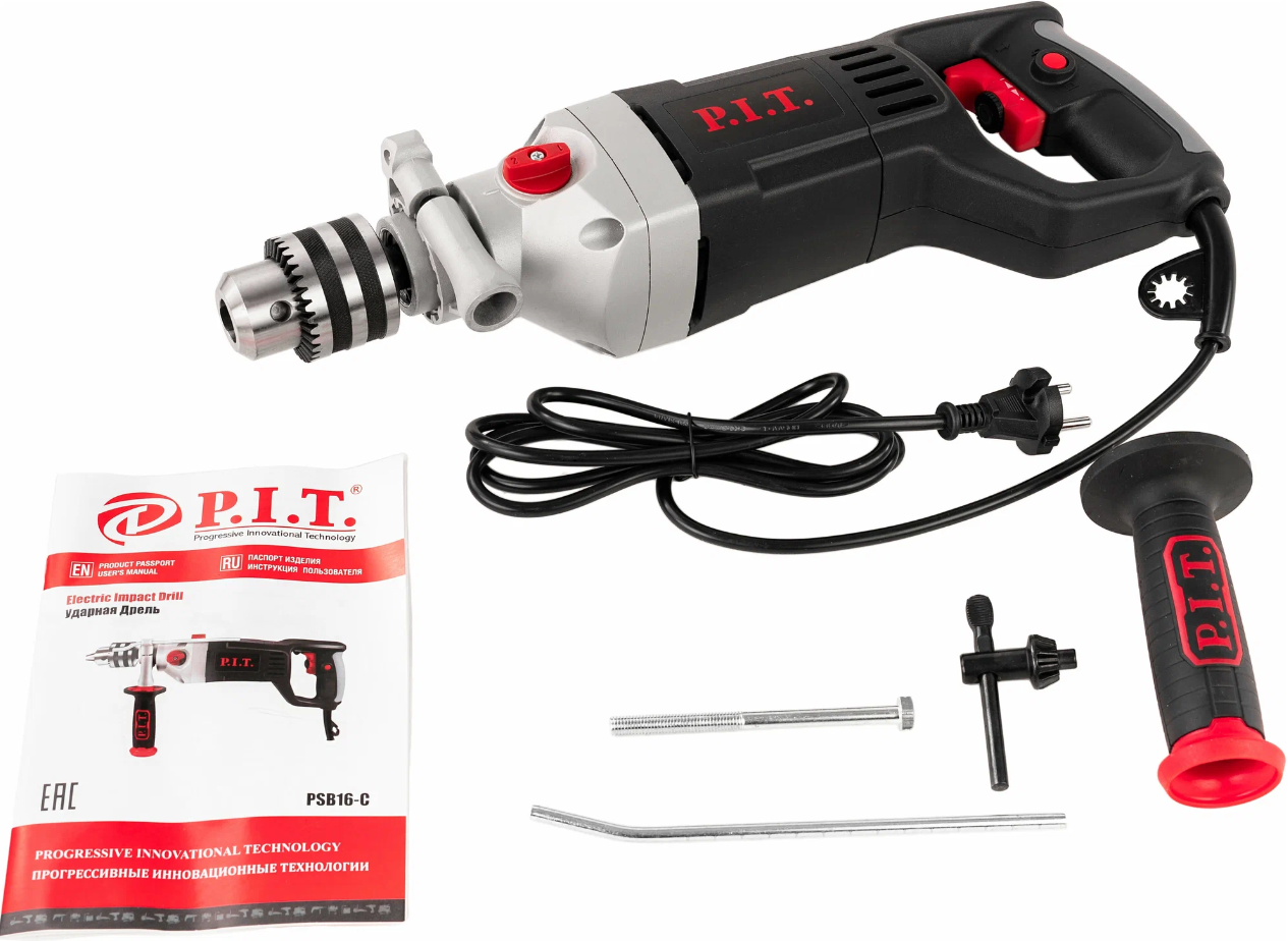 Дрель P.I.T. PSB16-C