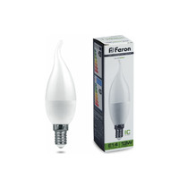 Лампа светодиод Feron LB-970 38113 13W 230V E14 4000K C37t