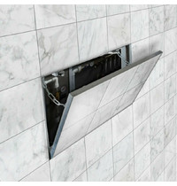 Люк ревизионный Evecs D2030 Ceramo Base 200*300 (скрыт монтаж съемный алюминий)