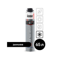 Пена монтажная полиурет.PROFF ABSOLUT 65+(от -18C до +30C) 820 мл (930гр) KUPP10W65+