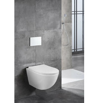 Подвесной безоб унитаз Azario Trevi ТОРНАДО AZ-0093UQ4 с сид микролифт 495*360*385