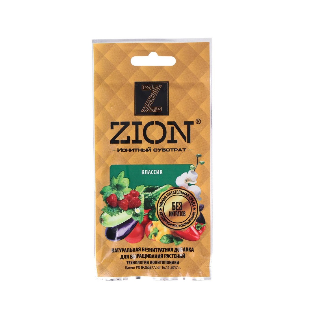 Цион Zion ионный субстрат для выращивания универсальный/ классик саше 30 г