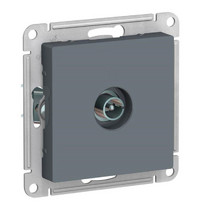 Розетка Atlas Design Systeme Electric ATN000793 (1гн ТВ коннектор с/у грифель механизм)