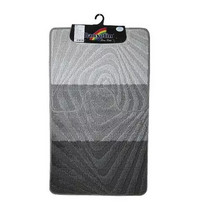 Коврик в ванную Санакс Silver 60*100+50*60 см 100%полиэстер 00230 (двойной антрацит)