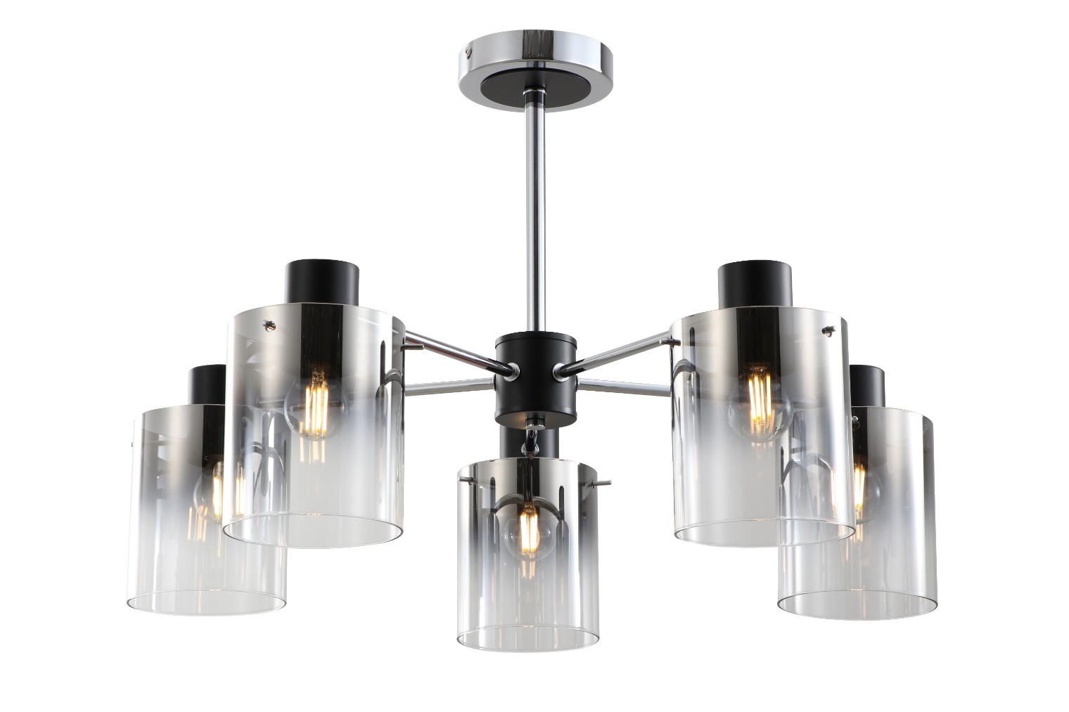 Люстра NW SS 15599STD/5 BK+CK (1) RB000081434