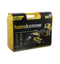 УШМ Hanskonner HAG18125BL Unibattery аккумуляторная 125мм 18В (пл пуск,2х4.0Ач,ЗУ,кейс)