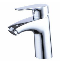 Смеситель для раковины без донного клапана ,хром AZ-WSA654236AJ