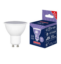 Лампа светодиод Volpe серия Norma LED-JCDR-11W/6500К/GU10/NR (форма JCDR матовая дневной белый свет 6500К)