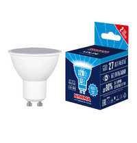 Лампа светодиод Volpe серия Norma LED-JCDR-13W/4000К/GU10/NR (форма JCDR матовая белый свет 4000К)