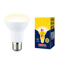 Лампа светодиод Volpe серия Norma LED-R63-11W/3000К/Е27/FR/NR (форма рефлектор матовая теплый белый свет 3000К)