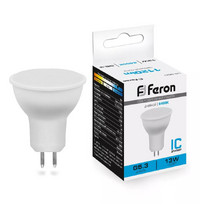 Лампа светодиодная LB-960 13W 230V GU5.3 6400K MR17