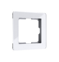 Рамка на 1 пост Acrylic белый W0012701 (10702070/011123/3442692, Китай) а059313