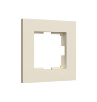 Рамка на 1 пост Slab (айвори матовый) W0012962 (10702070/220124/3030161, Китай) а062805