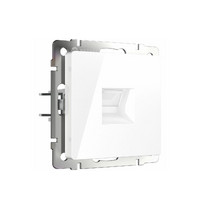 Розетка Ethernet RJ-45 W1181001 а051136 (10702070/150224/3066875 белая Китай)