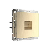 Розетка Ethernet RJ-45 W1181010 а0511424 (10702070/251223/3519613 шампань рифленый Китай)