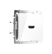 Розетка HDMI W1186001 а051121 (10702070/271223/3523440 белый Китай)