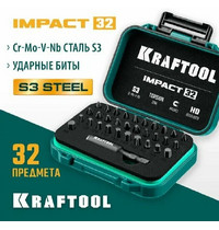Набор ударных бит Kraftool Impact-32.32 шт 26066-Н32