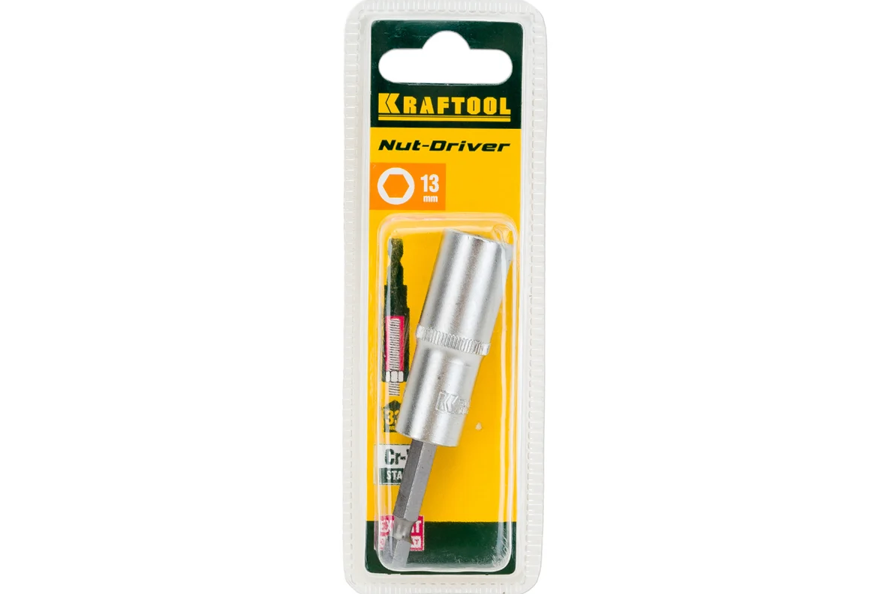 Бита с торцовой головкой Kraftool Nut Driver 13 мм 26396-13