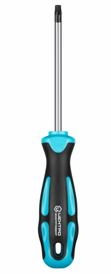 Отвертка TORX Центроинструмент 1833-4-Т25-6 (T25 6*100мм,магнитный наконечник)