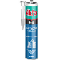 Герметик Akfix P635 ПУ 00-00000158 (в тубах 600мл черный)