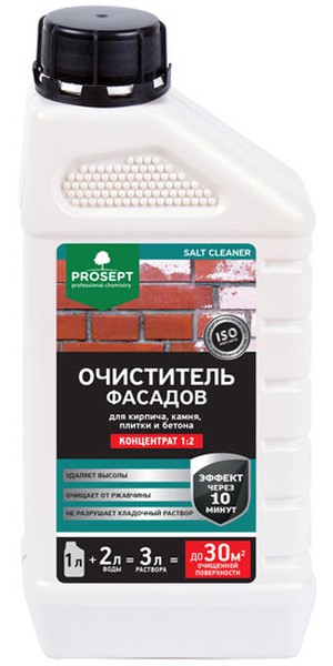 Очиститель фасадов Prosept Salt Cleaner концентрат 1:2 1л 021-1