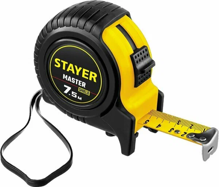Рулетка Stayer 7.5 м х 25 мм 34025-07