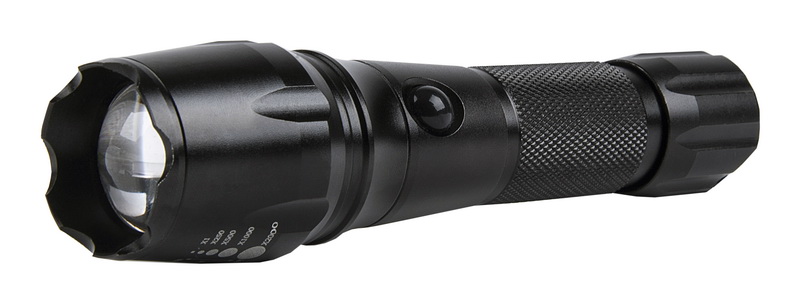 Фонарь аккумуляторный светодиодный Cree XM-L T6 10W SBF-20-К (с системой фокусировки луча черный)