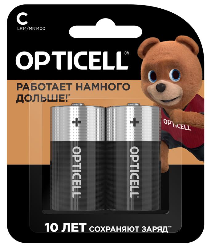 Батарейки Opticell Basic С 2шт