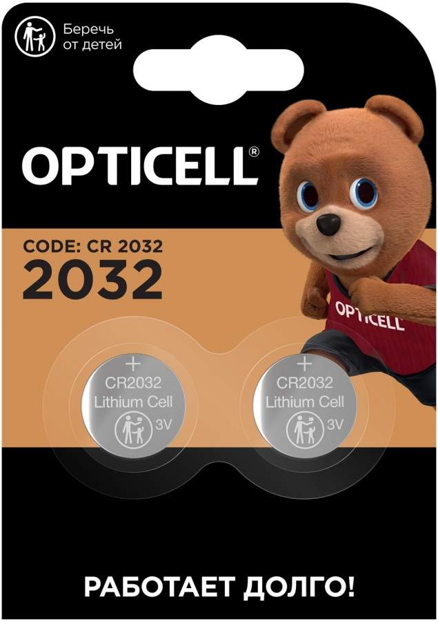 Батарейки Opticell 2032 2 шт