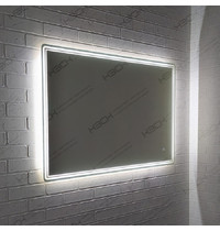 Зеркало КЗСК 318ску (с LED подсветкой 9,6Вт/м 70*120 см с сенс выкл унив крепл)
