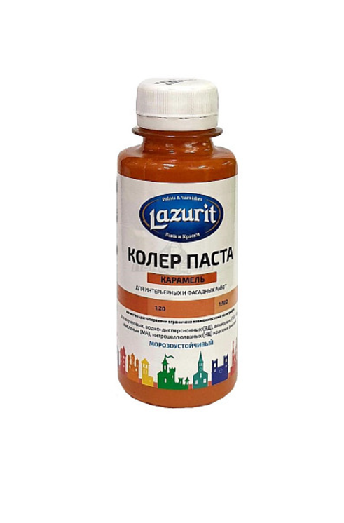 Колер универсальный 100мл №23 карамель Lazurit 3842