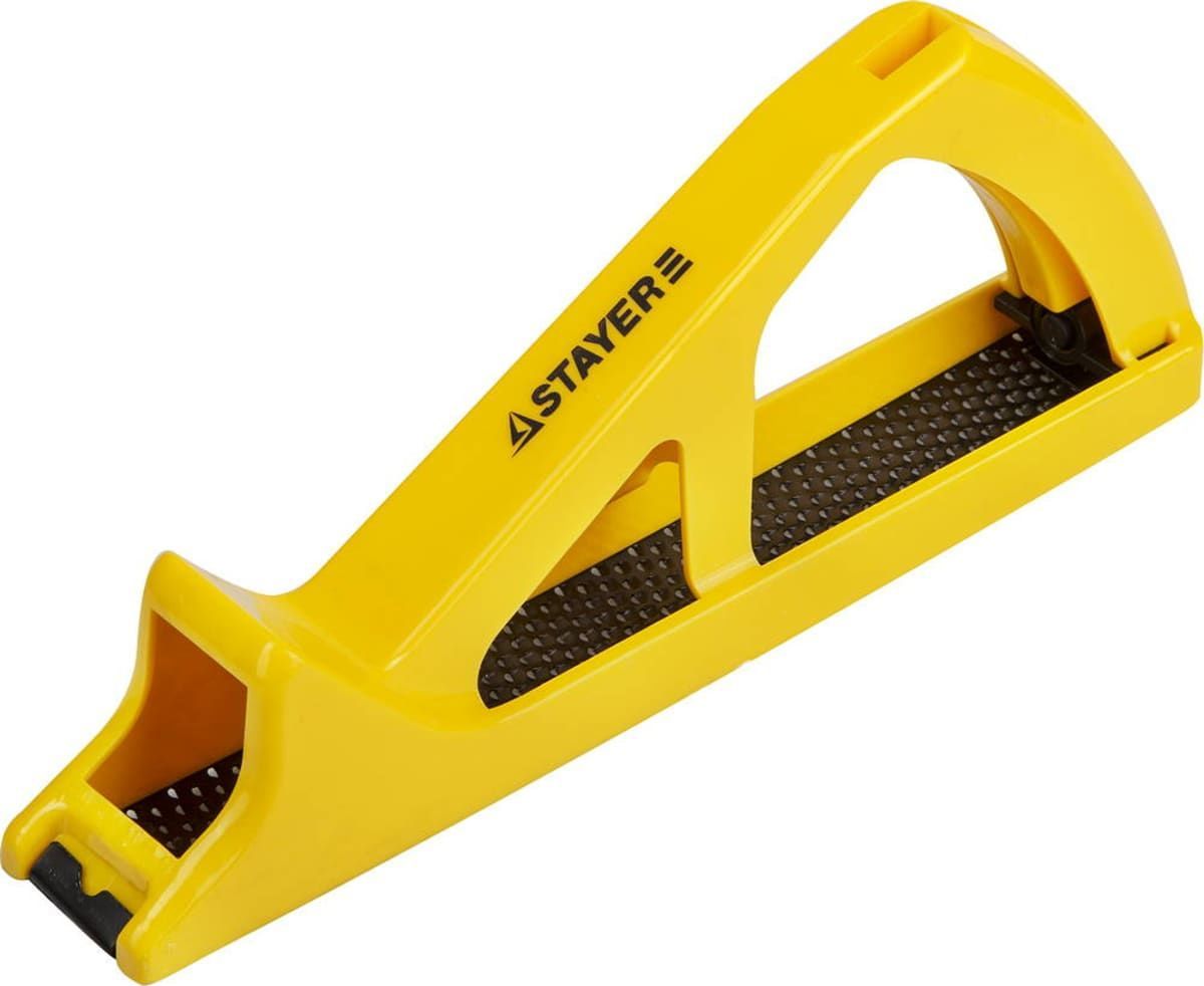 Рубанок ручной Stayer 1882 250мм (обдирочный, пластмассовый)