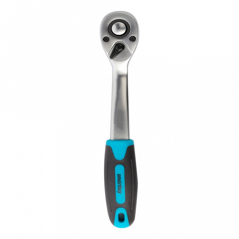 Трещотка под квадрат Smartbuy tools 1/4 72 зуба прорез ручка ст 40Х закаленная