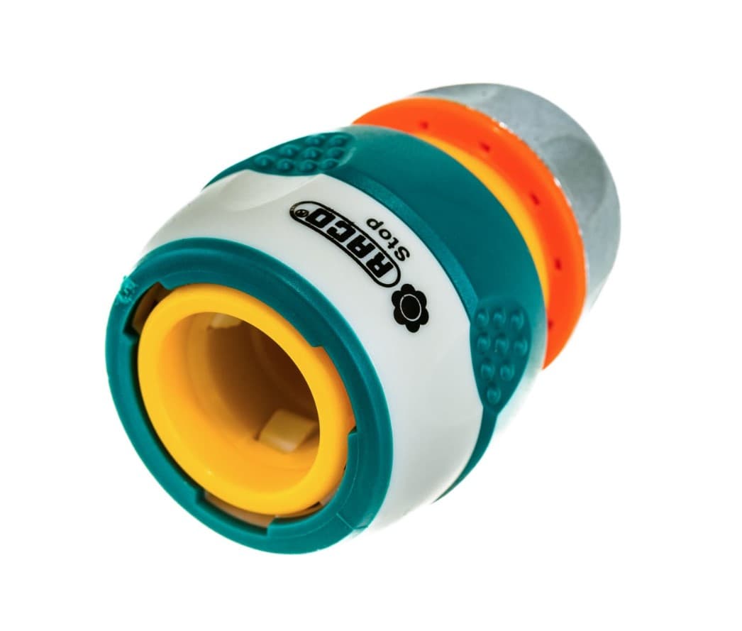 Соединитель Raco Profi-Plus 4247-55094B 1/2 дюйма (шланг-насадка, пластиковый, с автостопом)