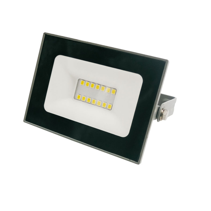 Прожектор светодиодный Volpe UL-00008490 ULF-Q516 10W/GREEN IP65 220-240VGREY (зеленый свет корпус серый)