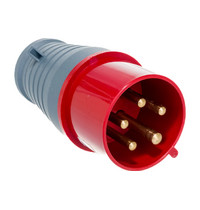 Вилка переносная IEK PSR02-032-5 (ССИ-025 3Р+РЕ+N 32А 380-415В IP44)