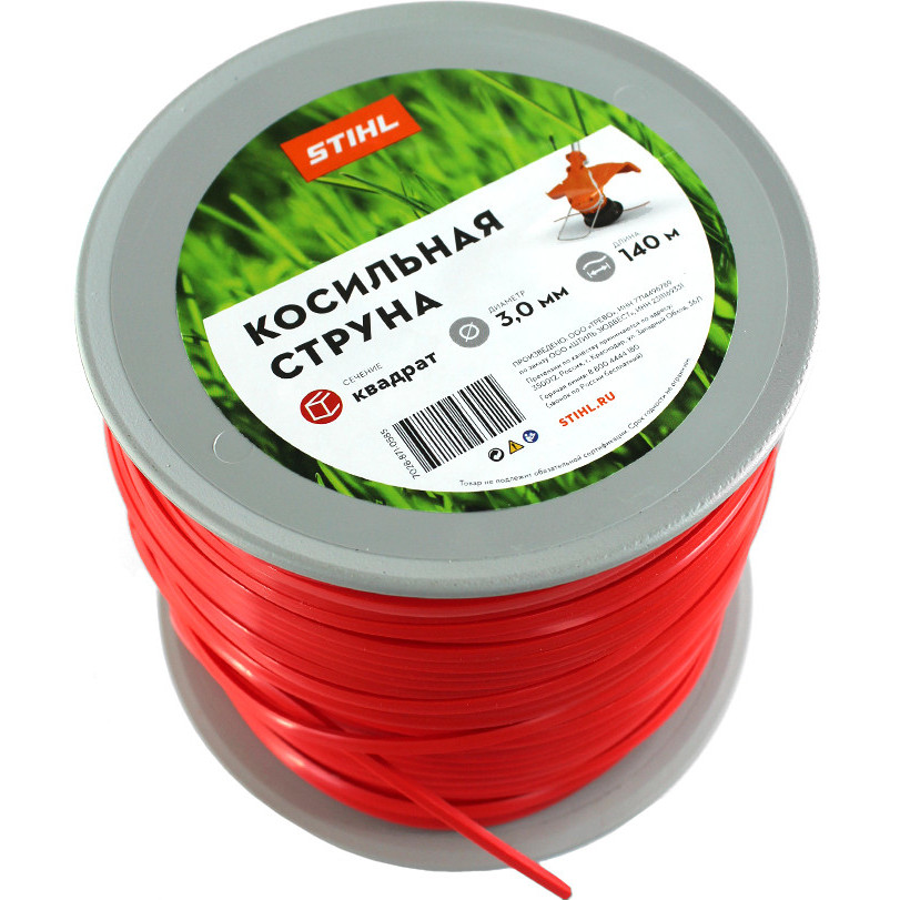 Косильная струна квадратного сечения 7028-871-0585 (d 3 мм*140 м)