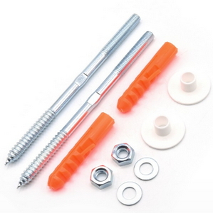 Крепеж для раковины Thermofix (сталь 2 шпильки 12 см)