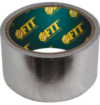 Лента клейкая алюминиевая FIT 11676 (75 мм х 50 м)