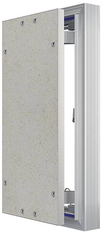 Люк ревизионный Evecs D2550 Ceramo Optimum 250х500 (скрыт монтаж петля алюминий)