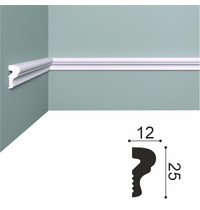 Молдинг XPS BD M11 (25*12)/50
