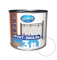 Грунт-эмаль по ржавчине быстросохнущая белая RAL9003 1.9 кг 