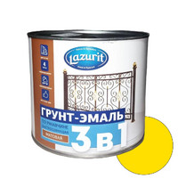 Грунт-эмаль по ржавчине быстросохнущая желтая RAL1023 1,9 кг 